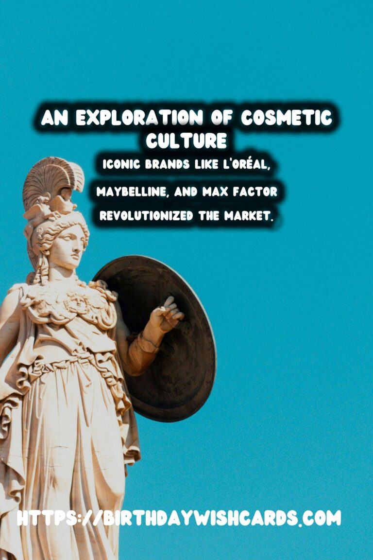 The History of Cosmetics: From Ancient Cultures to Modern Brands