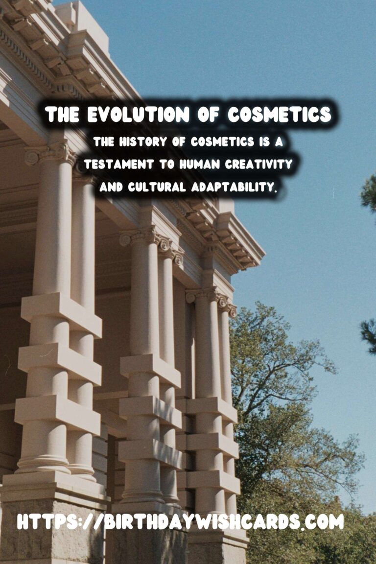 The History of Cosmetics: Its Cultural Evolution