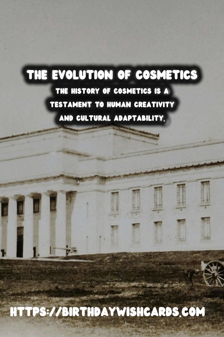 The History of Cosmetics: Its Cultural Evolution
