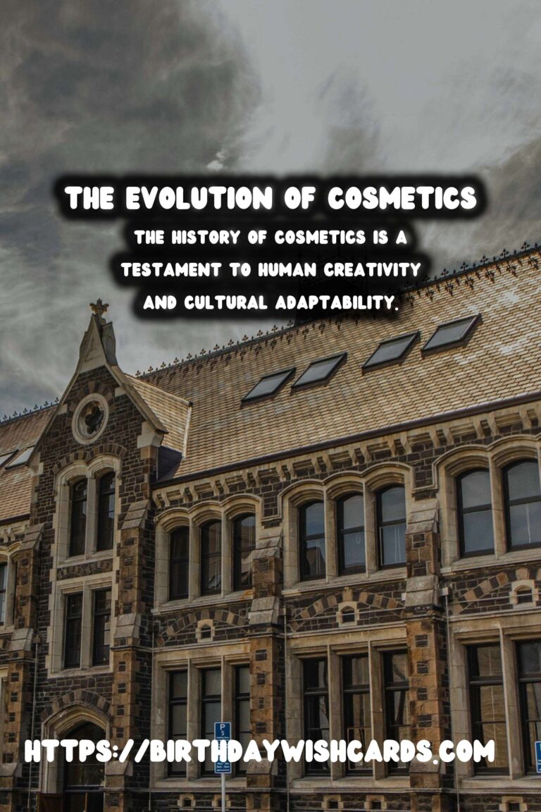The History of Cosmetics: Its Cultural Evolution