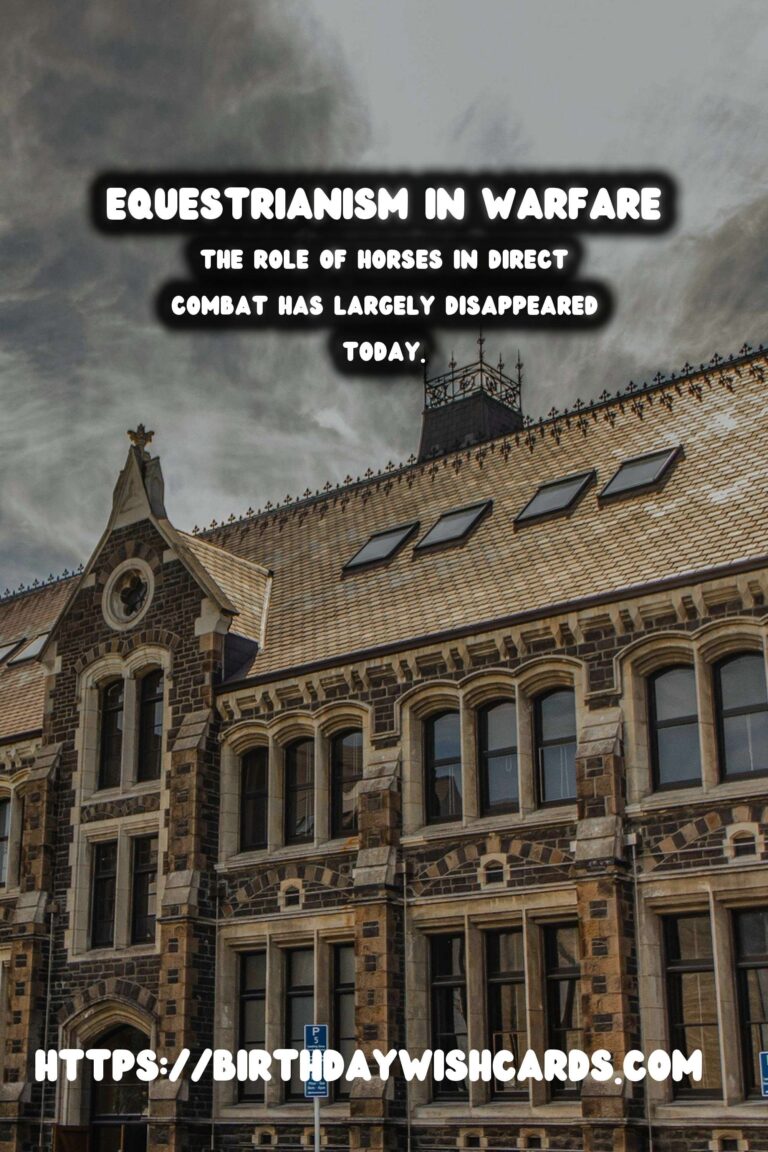 The History of Equestrianism: Its Role in Warfare