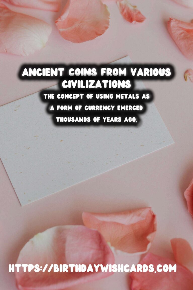 The History of Money: Tracing Coins Through Civilizations