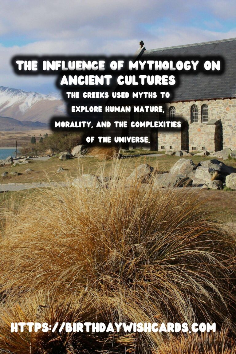 The History of Mythology: Its Influence on Ancient Cultures