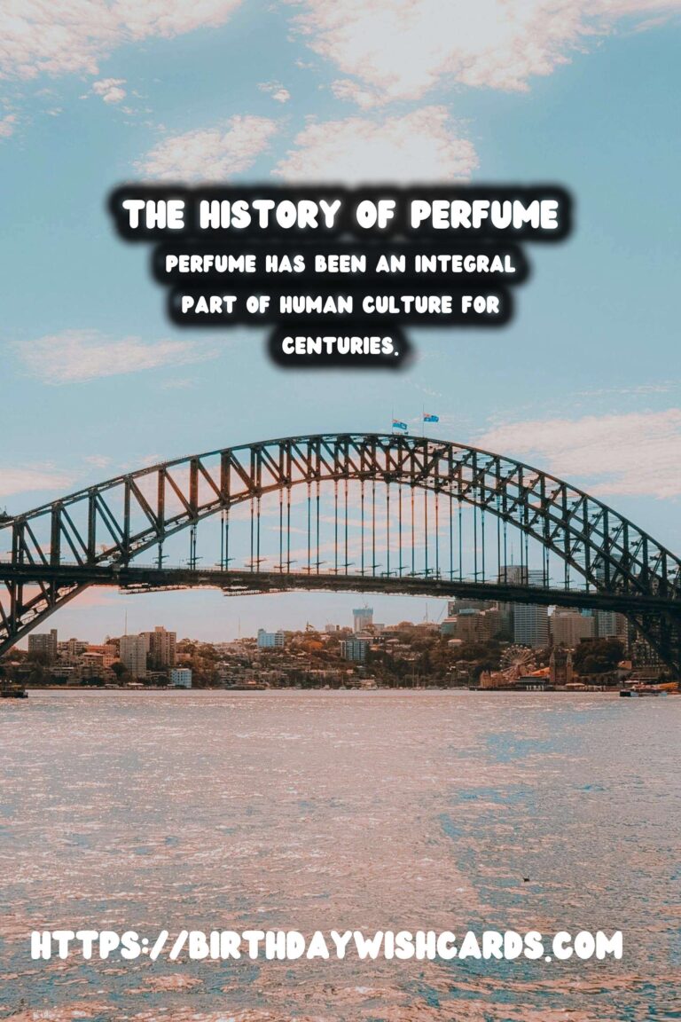 The History of Perfume: Its Use in Ancient Civilizations