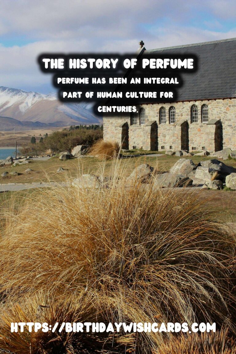 The History of Perfume: Its Use in Ancient Civilizations