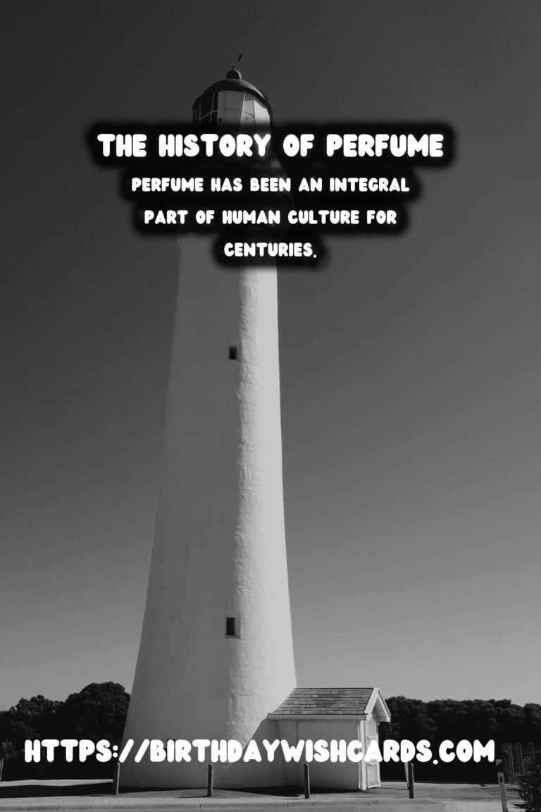 The History of Perfume: Its Use in Ancient Civilizations