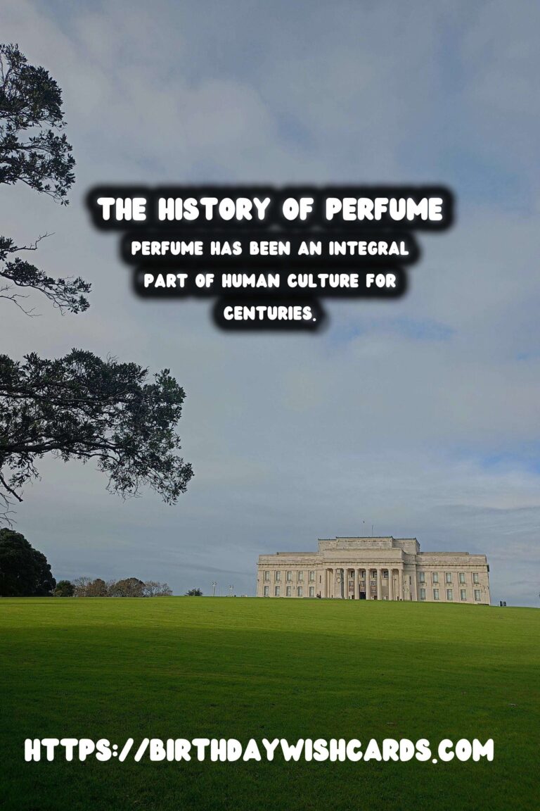 The History of Perfume: Its Use in Ancient Civilizations