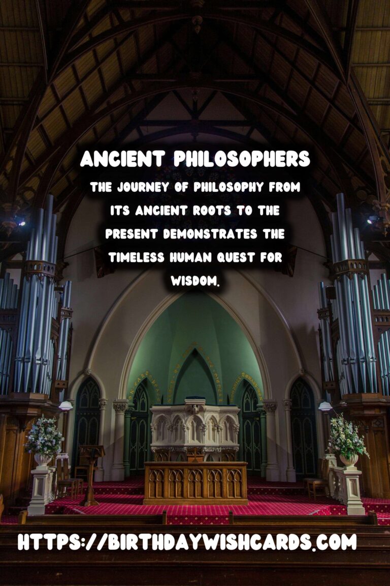 The History of Philosophy: Ancient Thinkers and Their Ideas