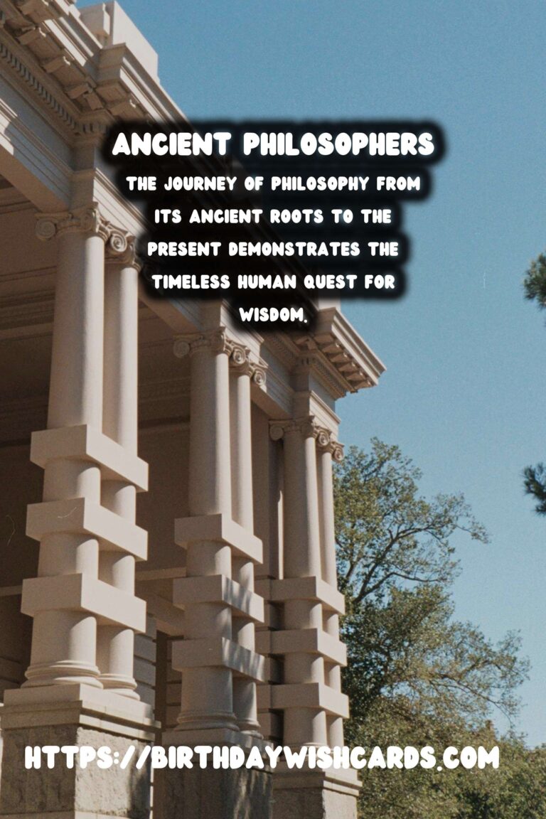 The History of Philosophy: Ancient Thinkers and Their Ideas