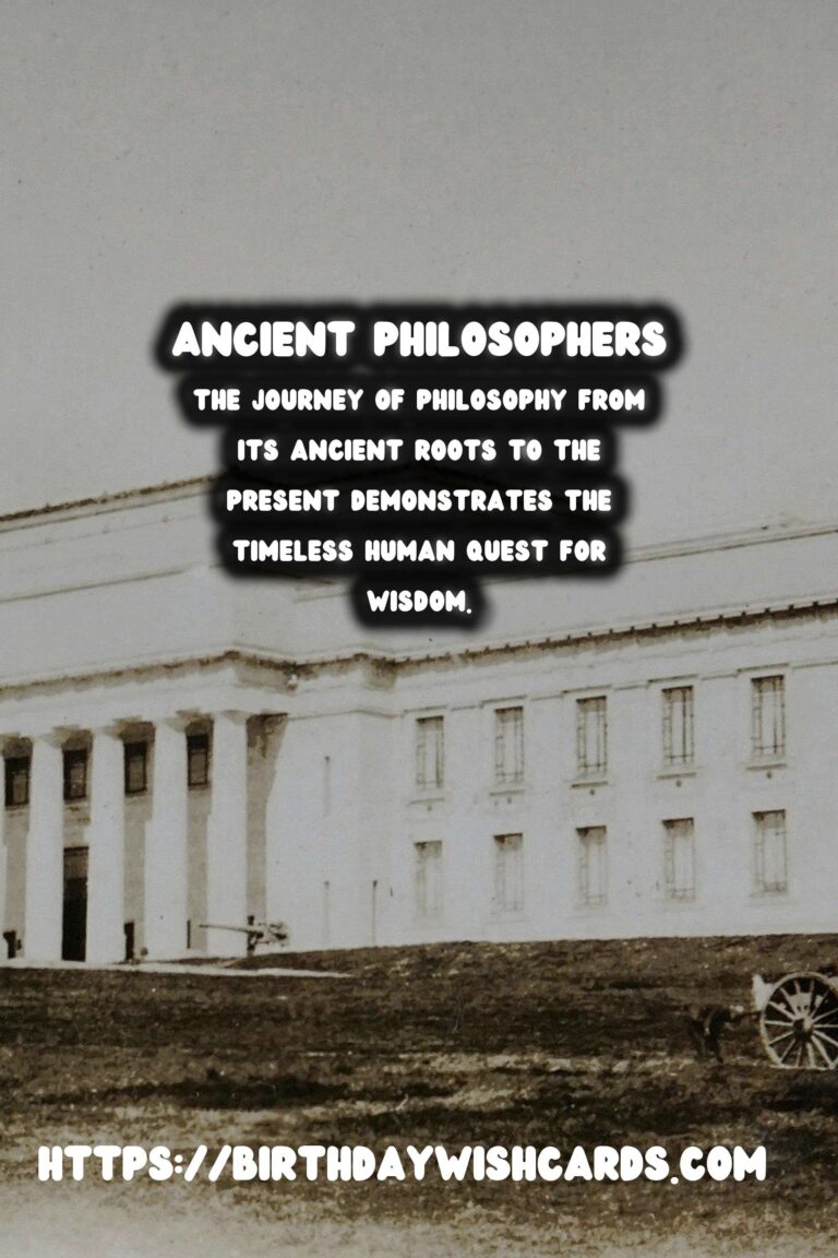 The History of Philosophy: Ancient Thinkers and Their Ideas