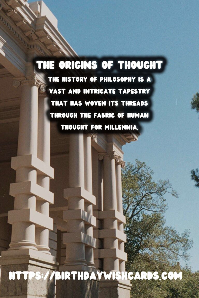 The History of Philosophy: Its Enduring Relevance