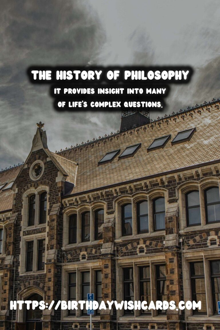 The History of Philosophy: Its Major Branches