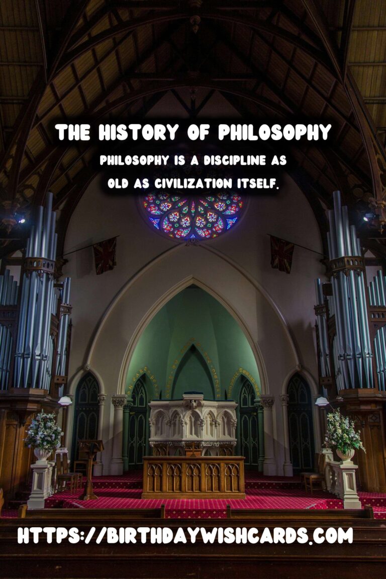 The History of Philosophy: Its Major Branches