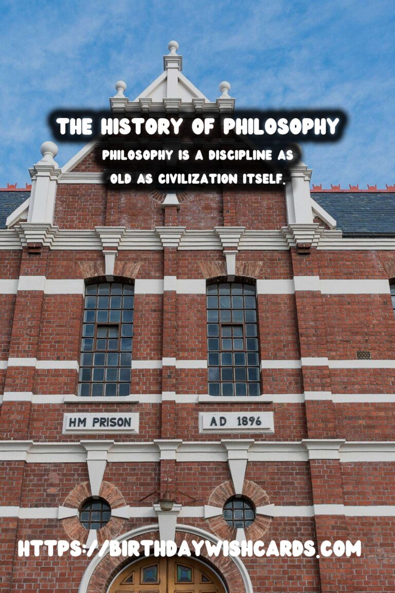 The History of Philosophy: Its Major Branches