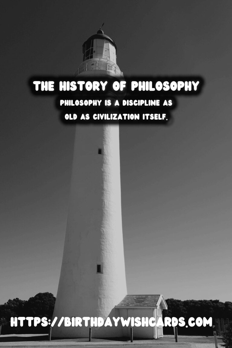 The History of Philosophy: Its Major Branches