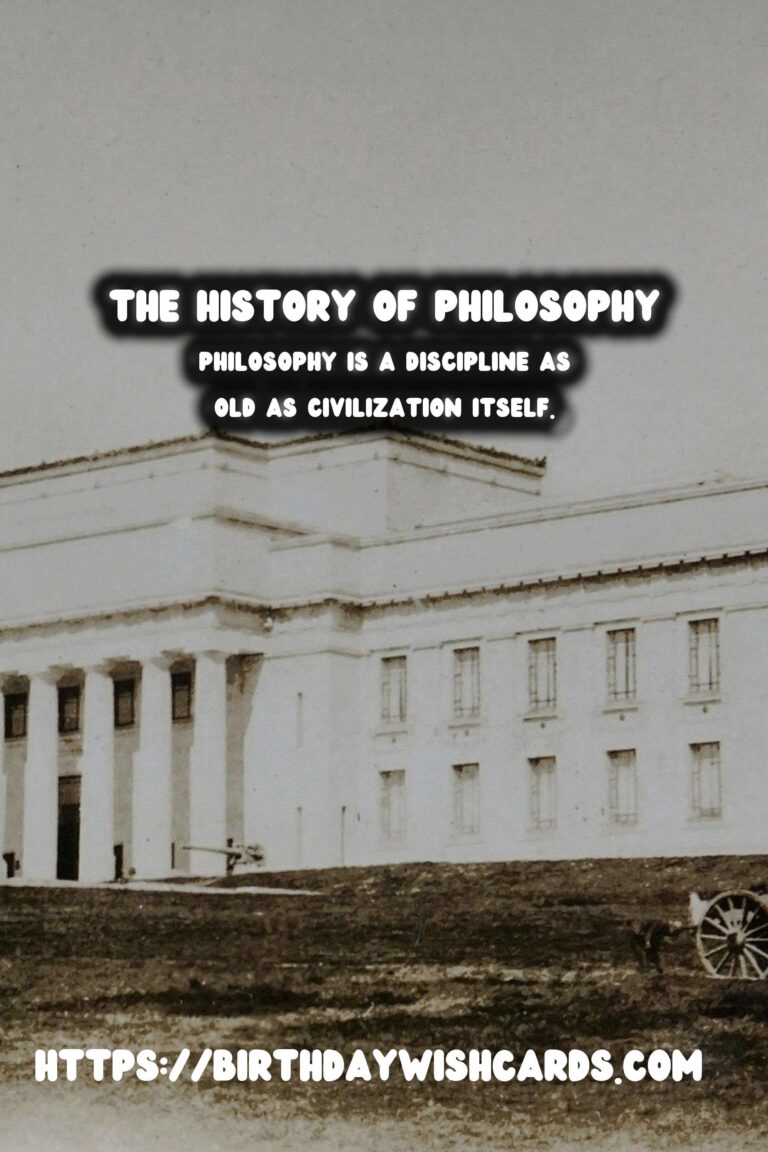 The History of Philosophy: Its Major Branches