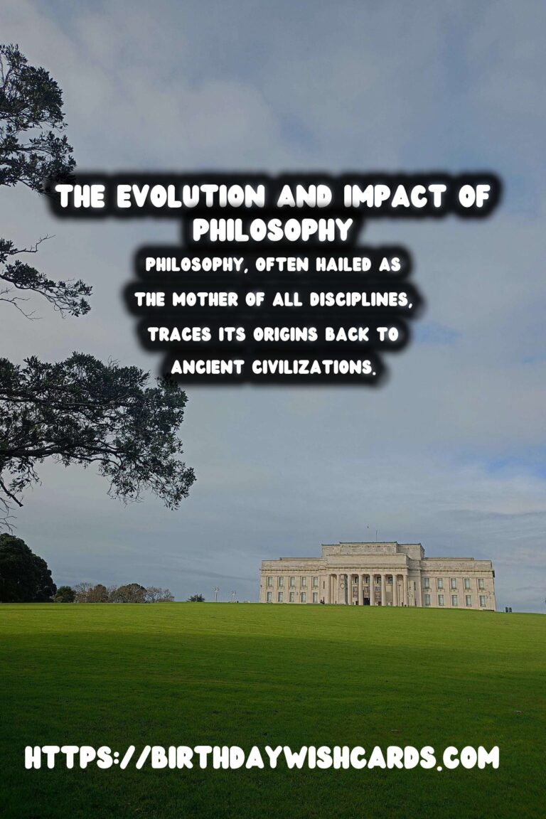 The History of Philosophy: Major Schools and Contemporary Relevance