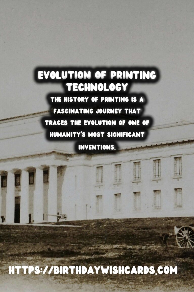 The History of Printing: Charting Technological Advancements