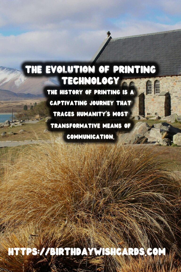 The History of Printing: Impact on Knowledge Dissemination