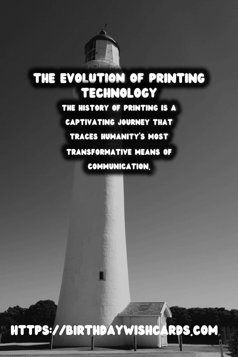 The History of Printing: Impact on Knowledge Dissemination