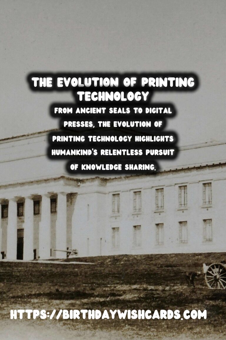 The History of Printing: Impact on Knowledge Dissemination