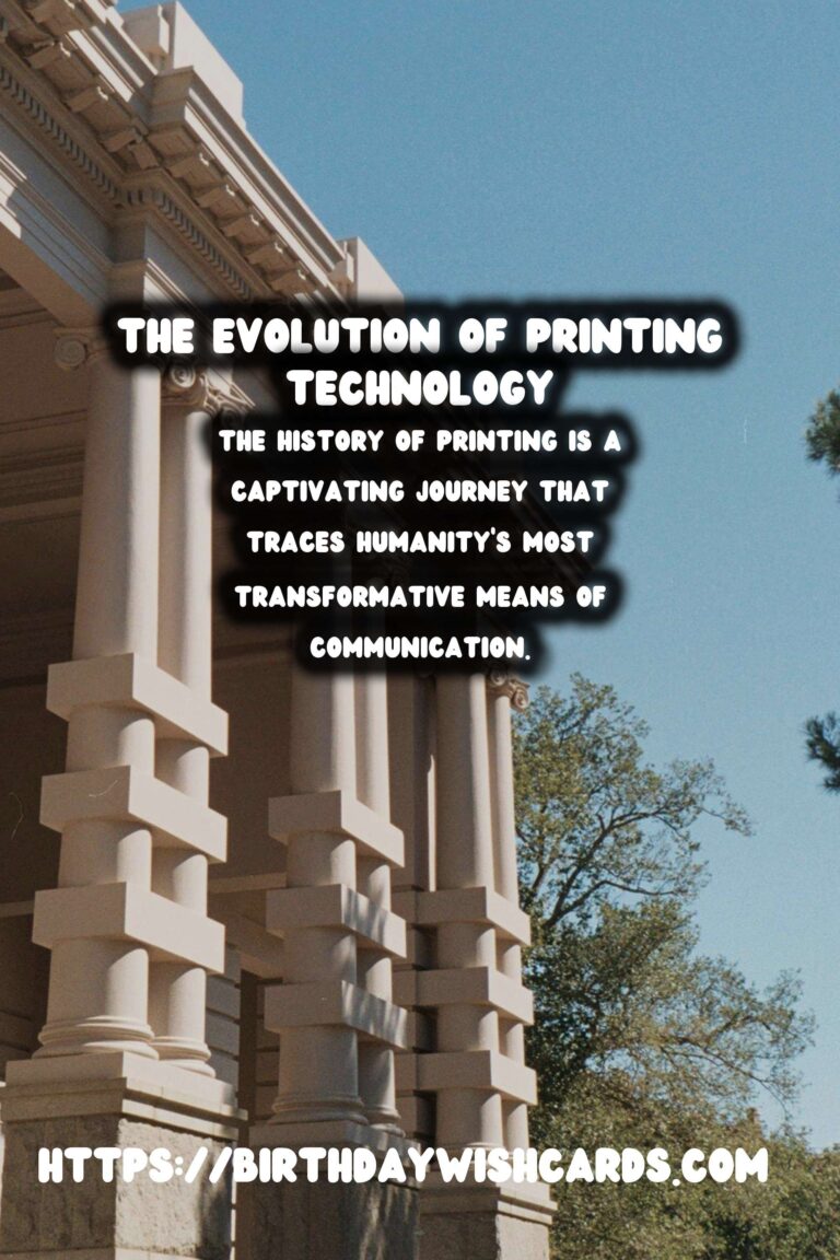 The History of Printing: Impact on Knowledge Dissemination