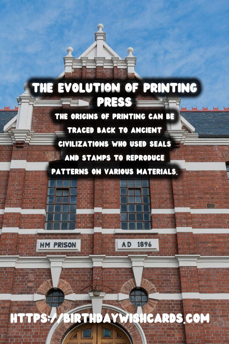 The History of Printing: Its Role in the Dissemination of Knowledge