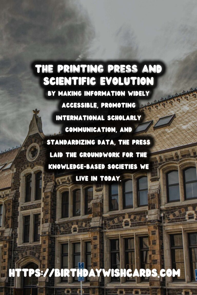 The History of Printing: Transforming Scientific Discovery
