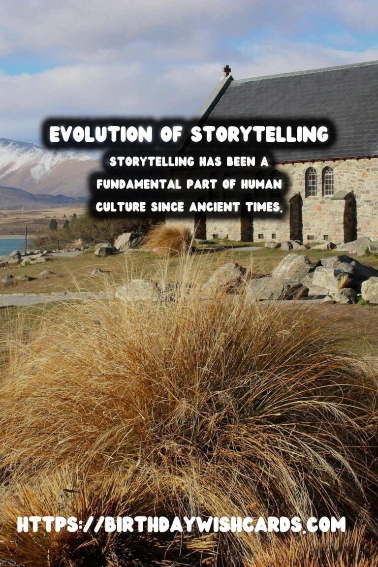 The History of Storytelling: Ancient Epics to Modern Novels