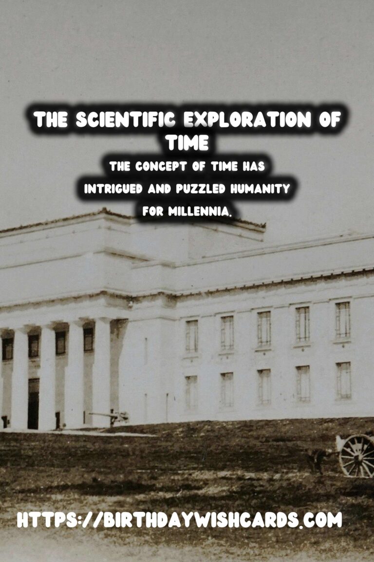 The History of Time: Its Scientific Understanding