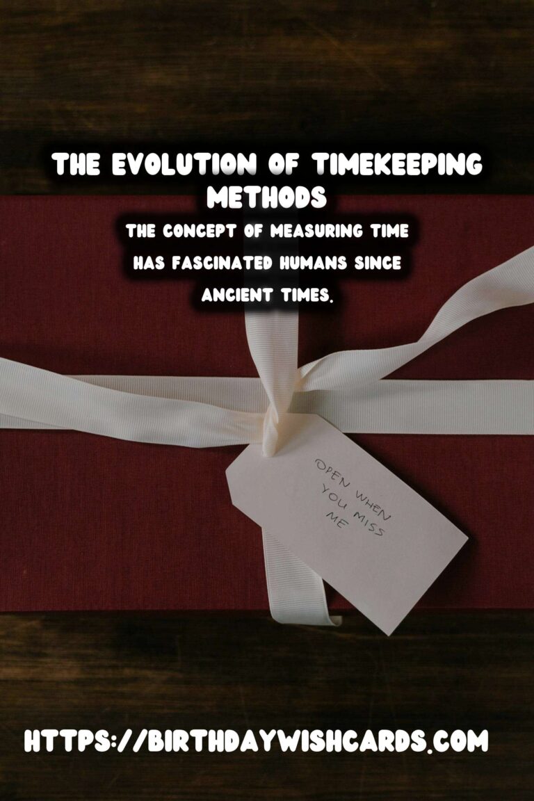 The History of Timekeeping: From Sundials to Astronomy