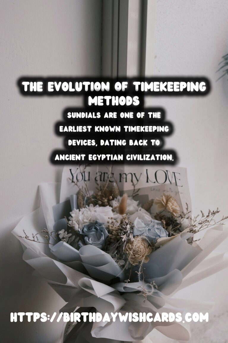 The History of Timekeeping: From Sundials to Astronomy