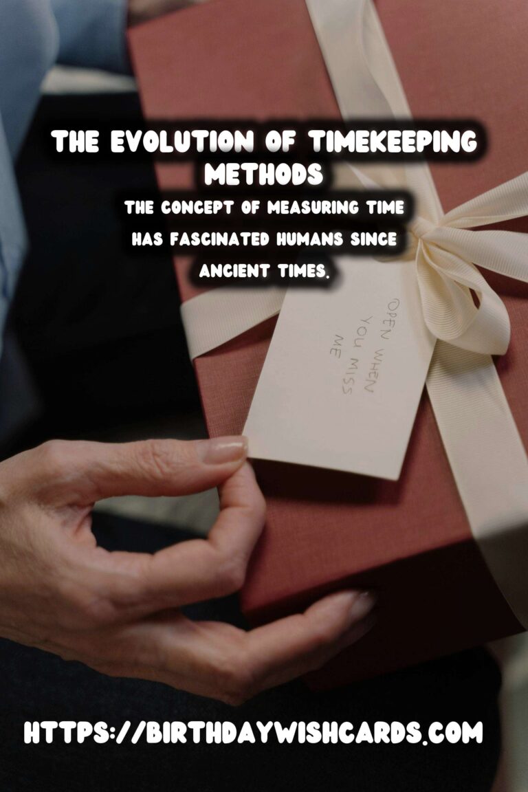 The History of Timekeeping: From Sundials to Astronomy