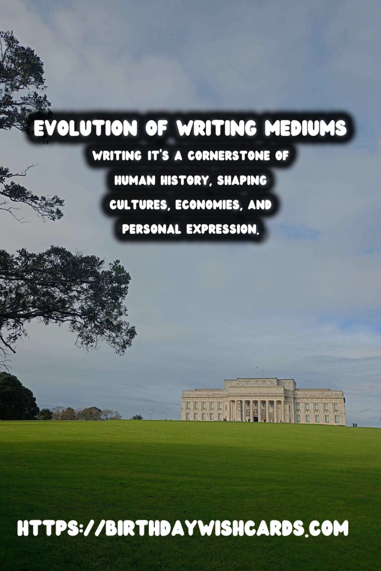 The History of Writing: From Clay Tablets to Scrolls