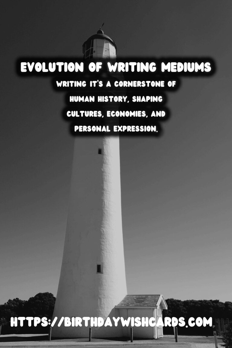 The History of Writing: From Clay Tablets to Scrolls