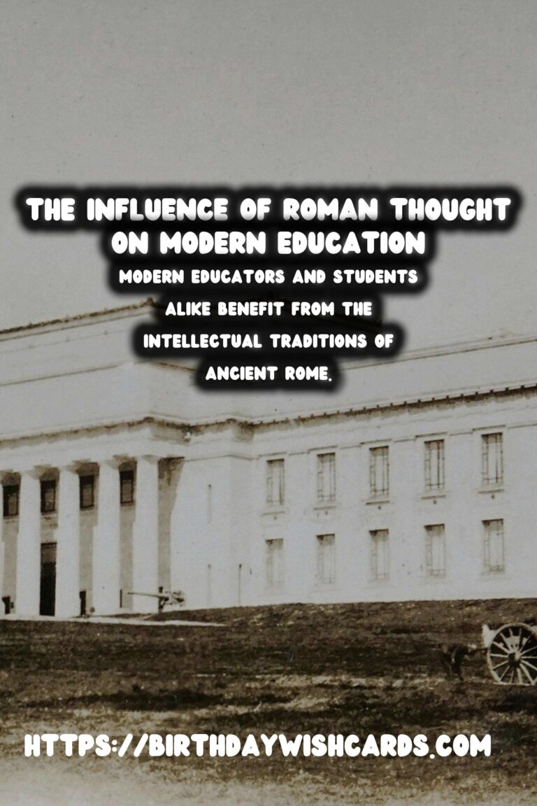 The Impact of Ancient Roman Philosophy on Western Education