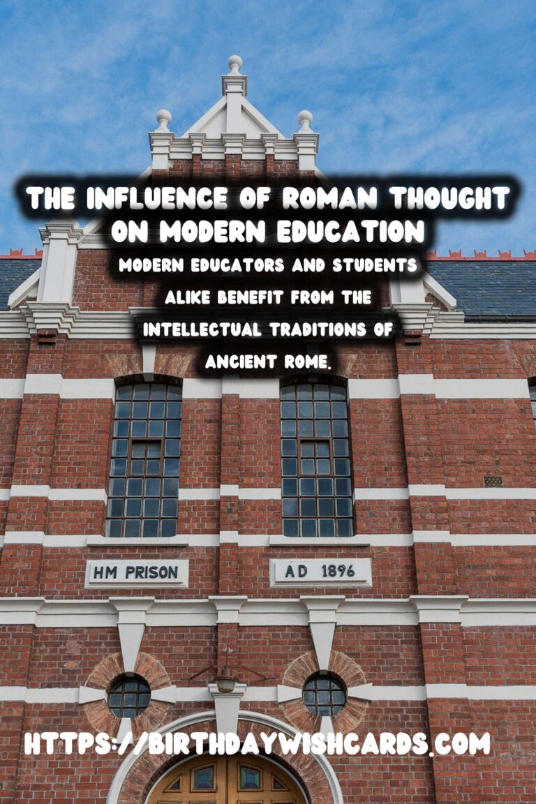 The Impact of Ancient Roman Philosophy on Western Education