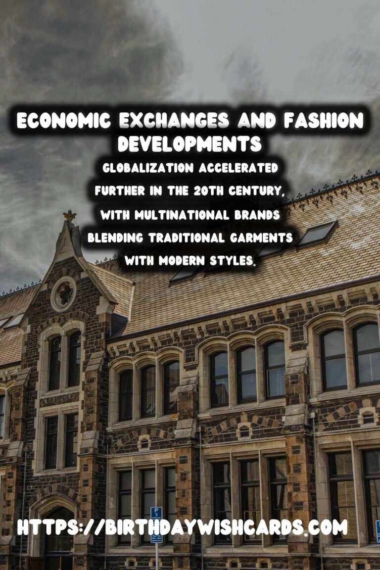 The Impact of Global Trade on Historical Fashion