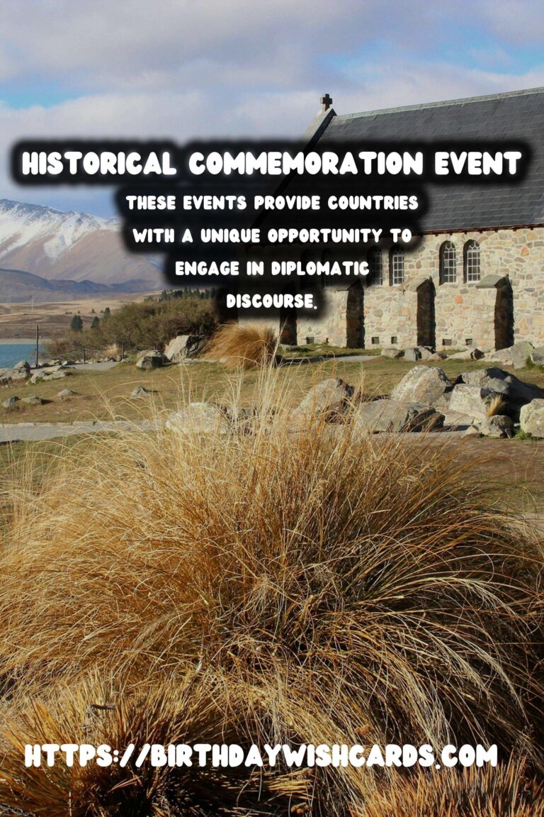 The Impact of Historical Commemorations on International Relations