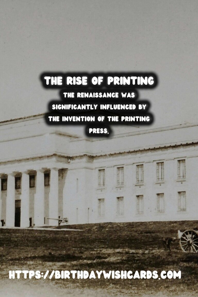 The Impact of Printing on the Renaissance