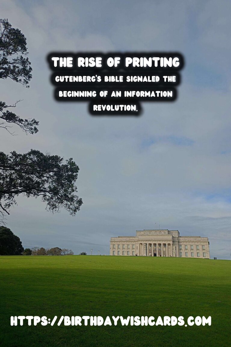 The Impact of Printing on the Renaissance