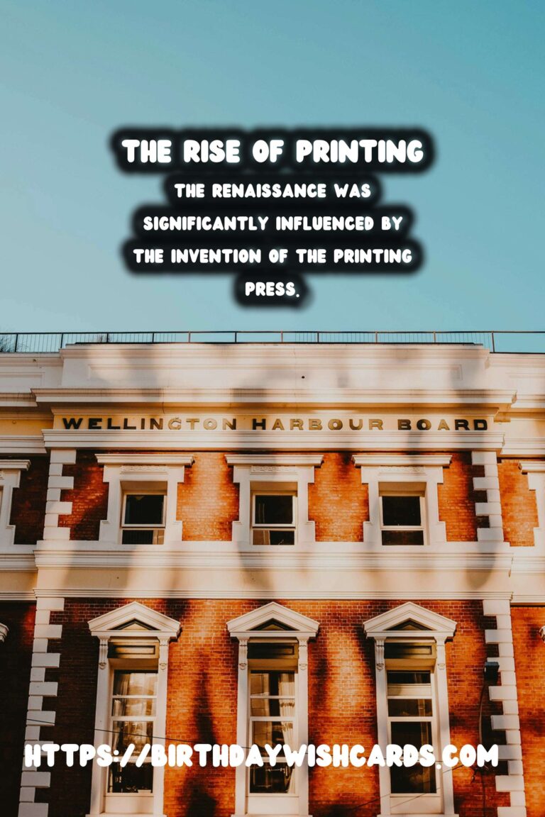 The Impact of Printing on the Renaissance