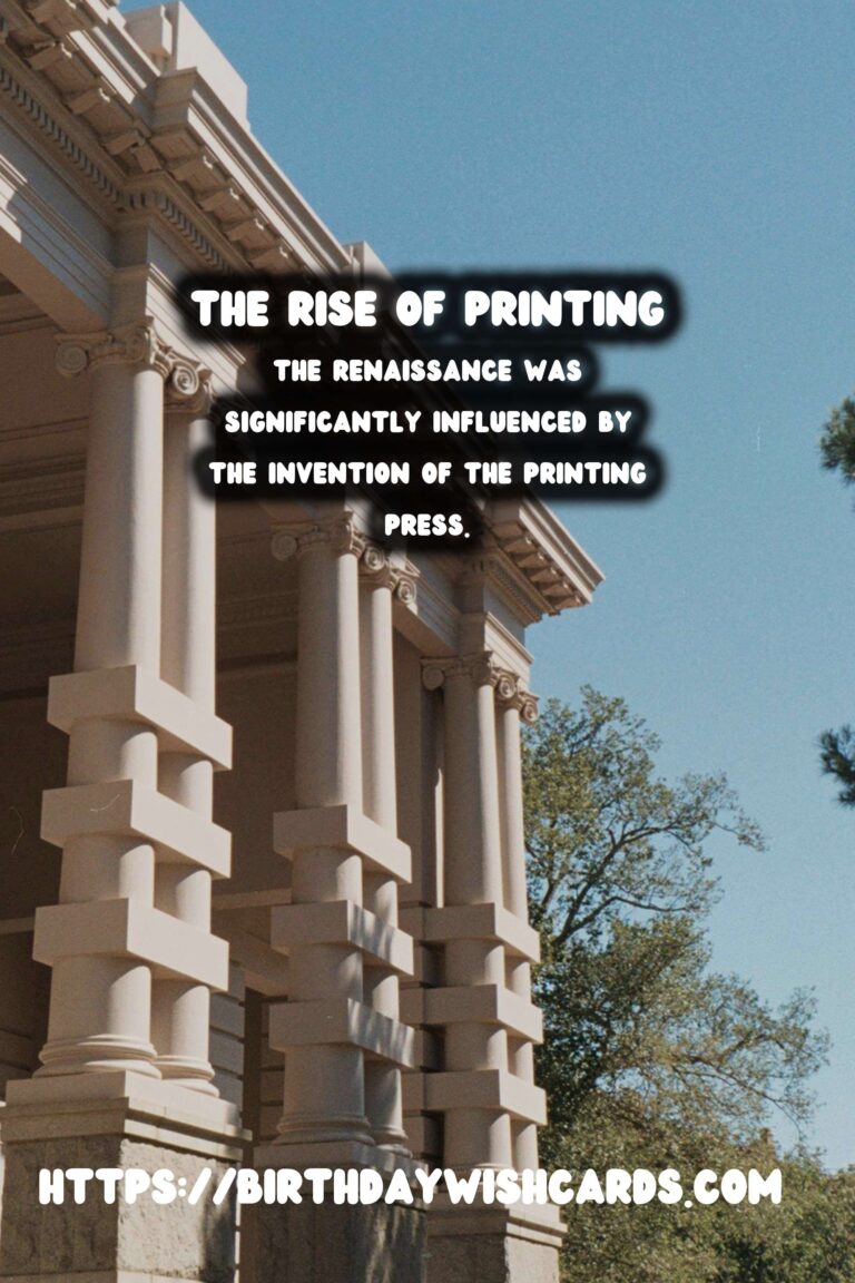 The Impact of Printing on the Renaissance