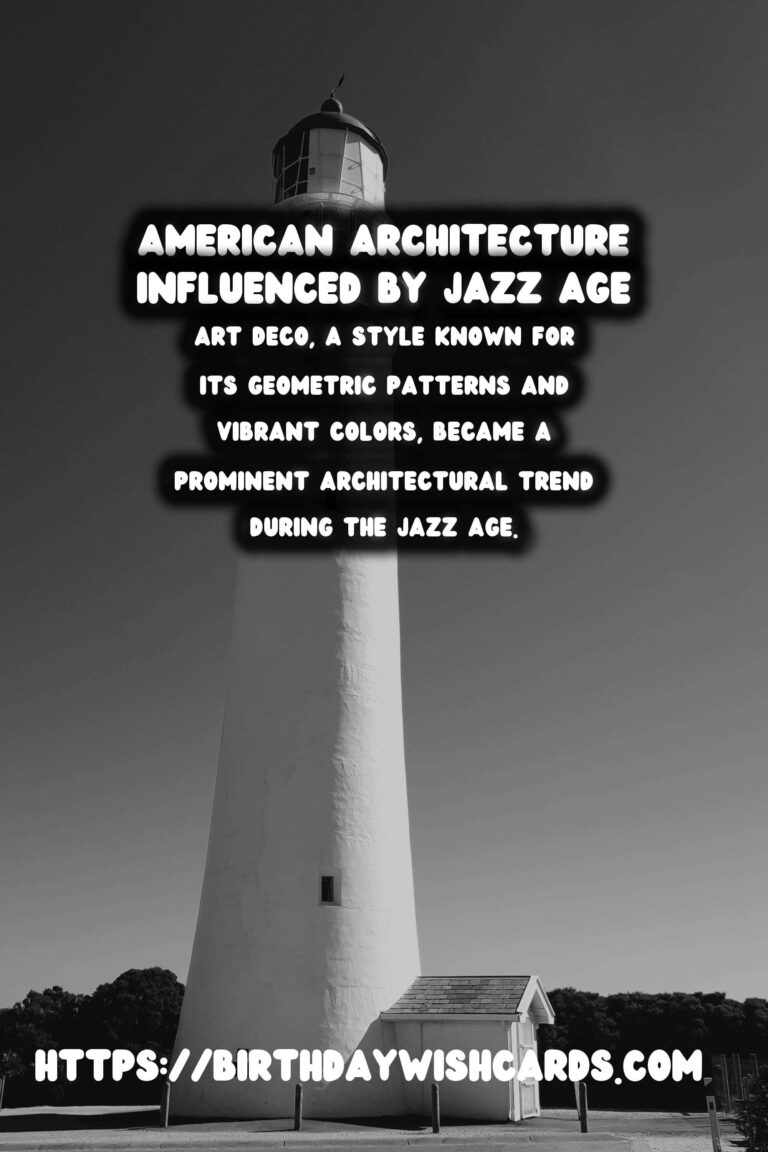The Impact of the Jazz Age on American Architecture