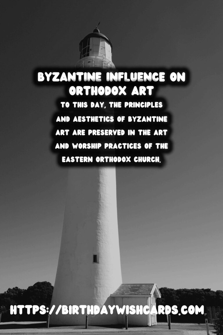 The Influence of the Byzantine Empire on Orthodox Art