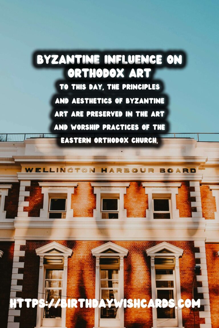 The Influence of the Byzantine Empire on Orthodox Art