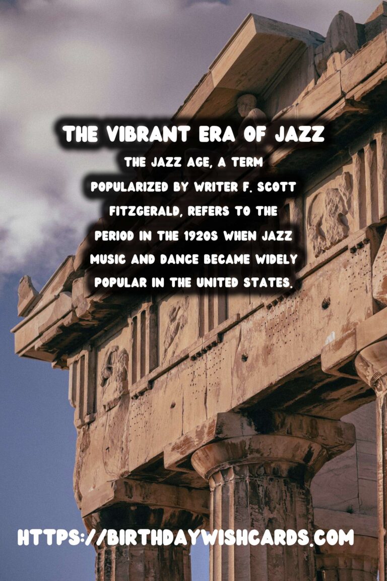 The Jazz Age: Its Impact on American Culture and Society