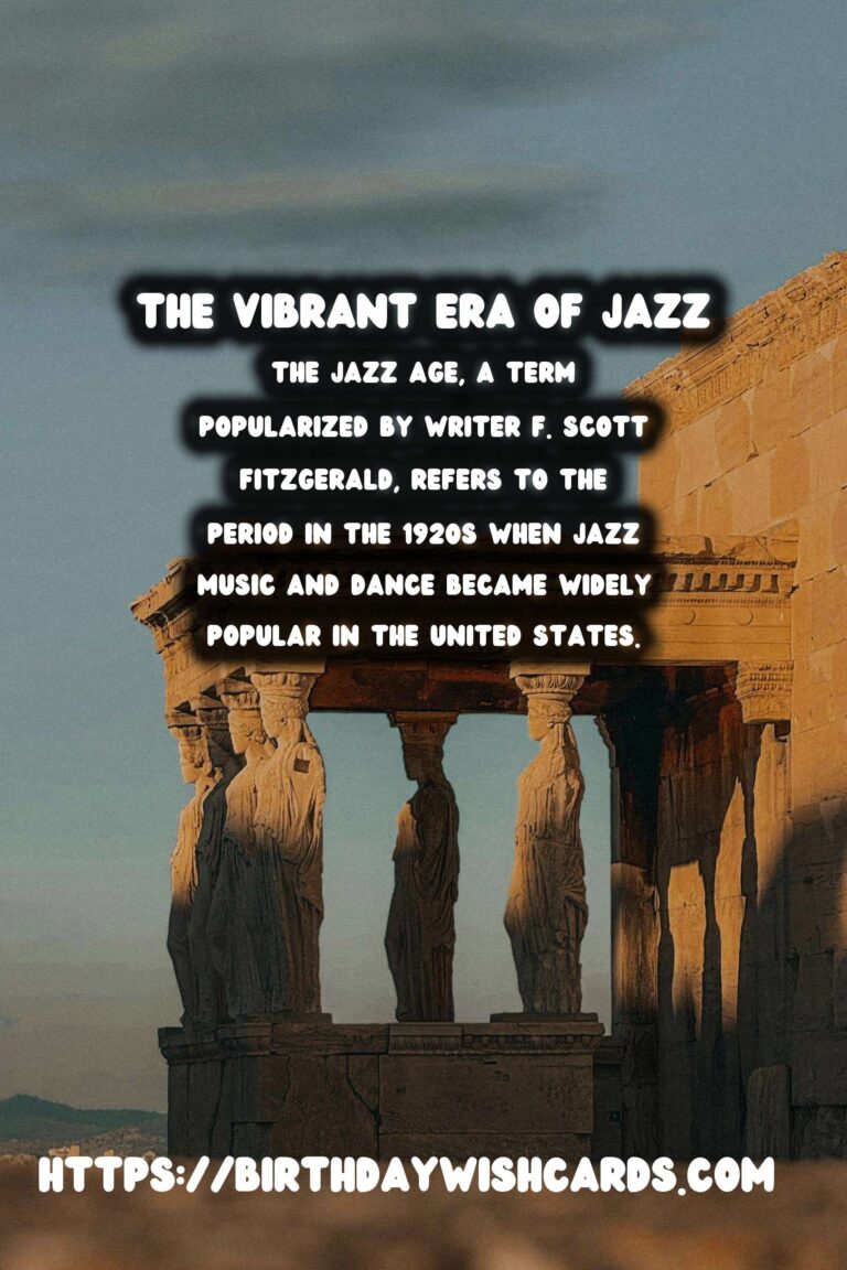 The Jazz Age: Its Impact on American Culture and Society