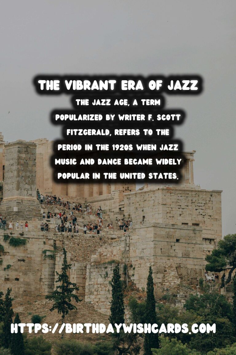 The Jazz Age: Its Impact on American Culture and Society