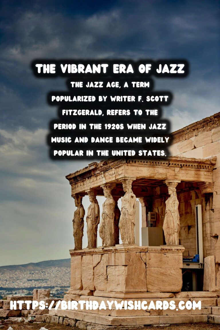 The Jazz Age: Its Impact on American Culture and Society